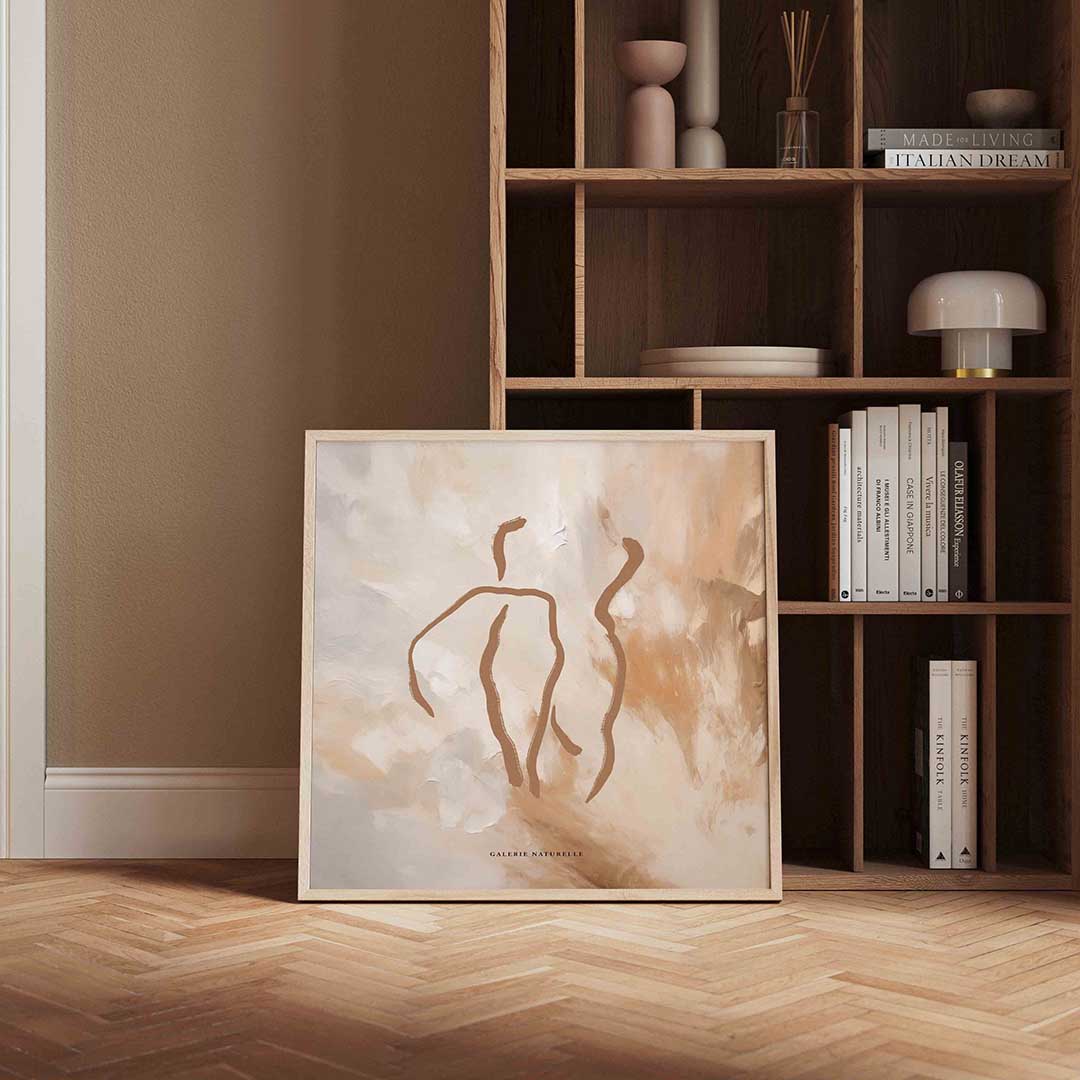 Abstracte figuren Poster