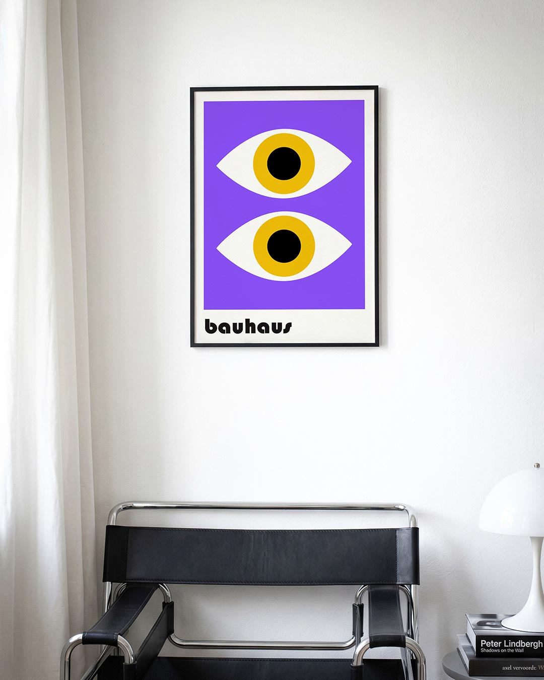 Oogvormen en kleur Poster