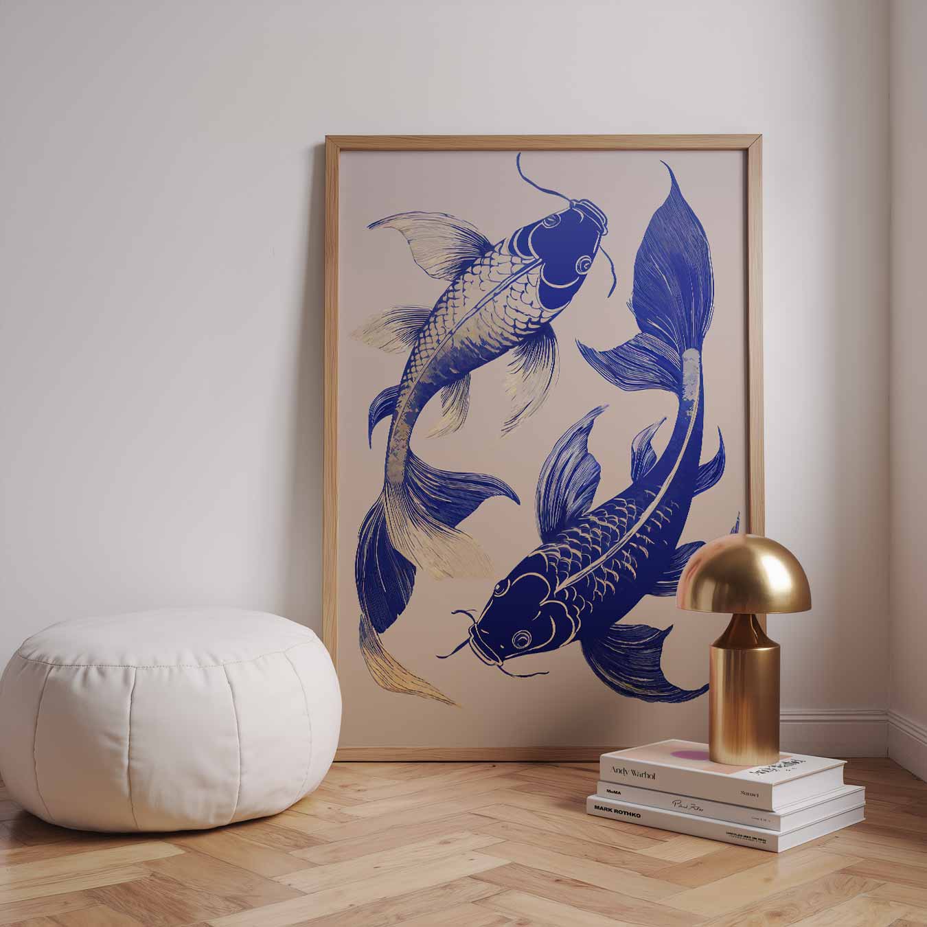 Elegante Koi Vis Poster-WallArtistic