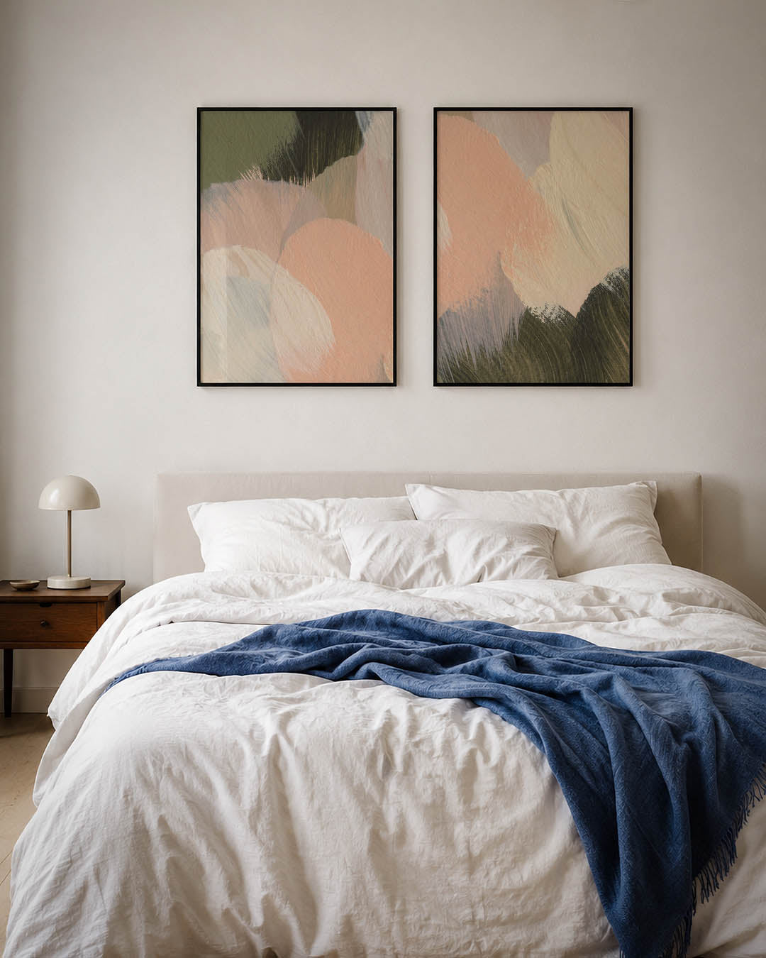 Zachte kleurvlakken Posterset
