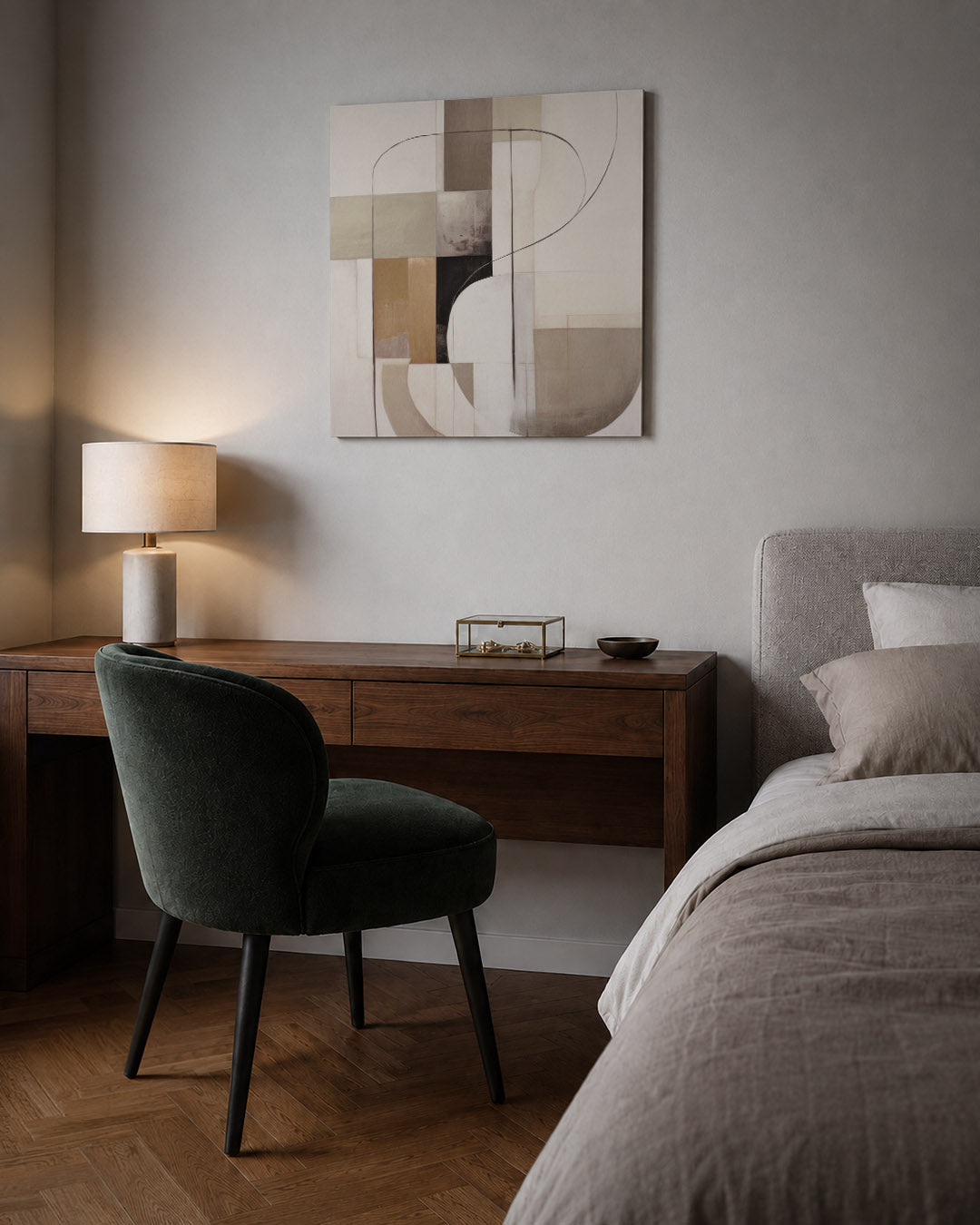 Geometrische vormen Kunstwerk