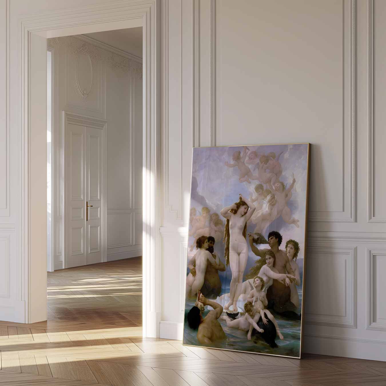 Venus en haar Goddelijke Entourage Poster-WallArtistic