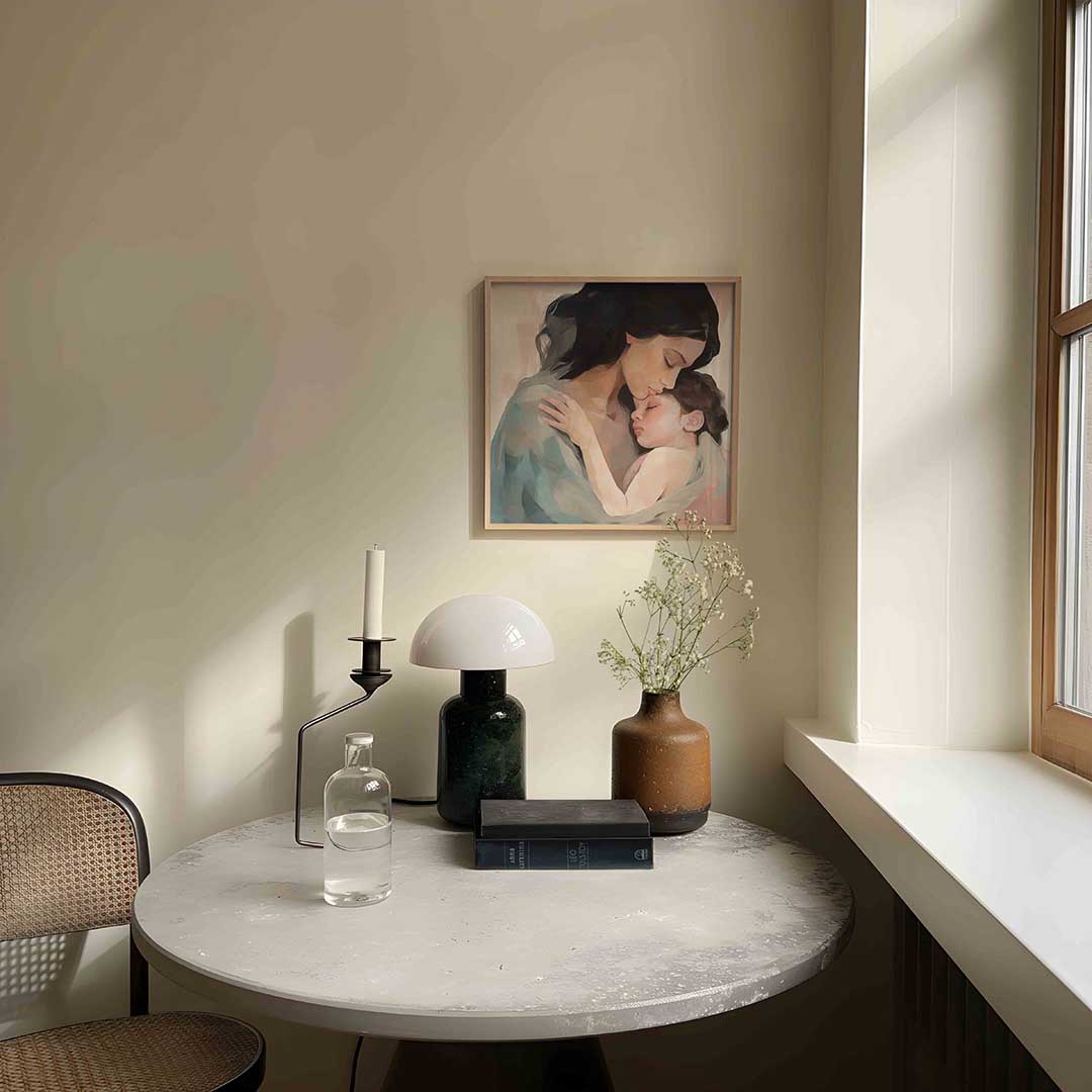 Moeder en kind Poster
