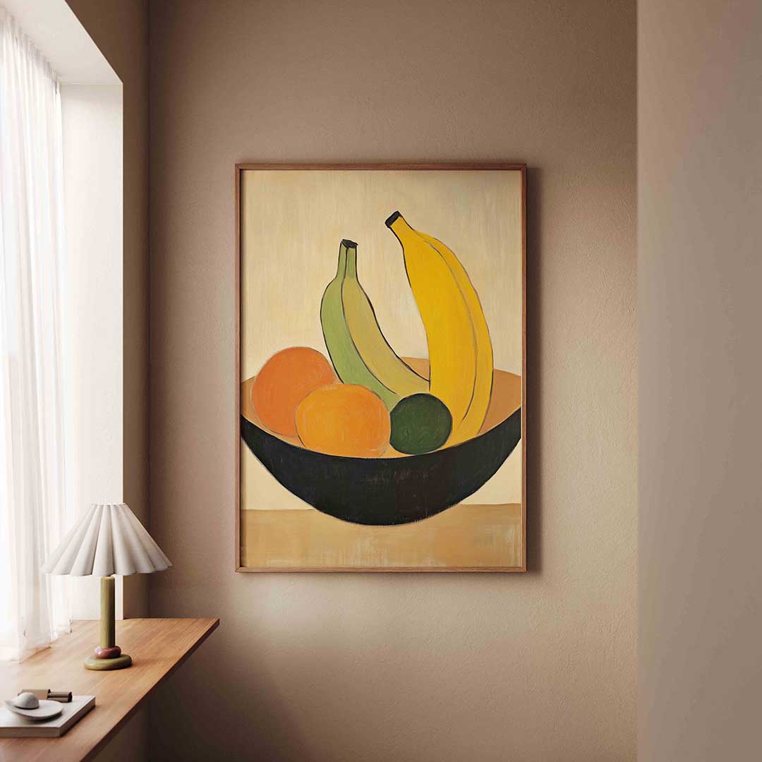 Fruit in schaal Poster