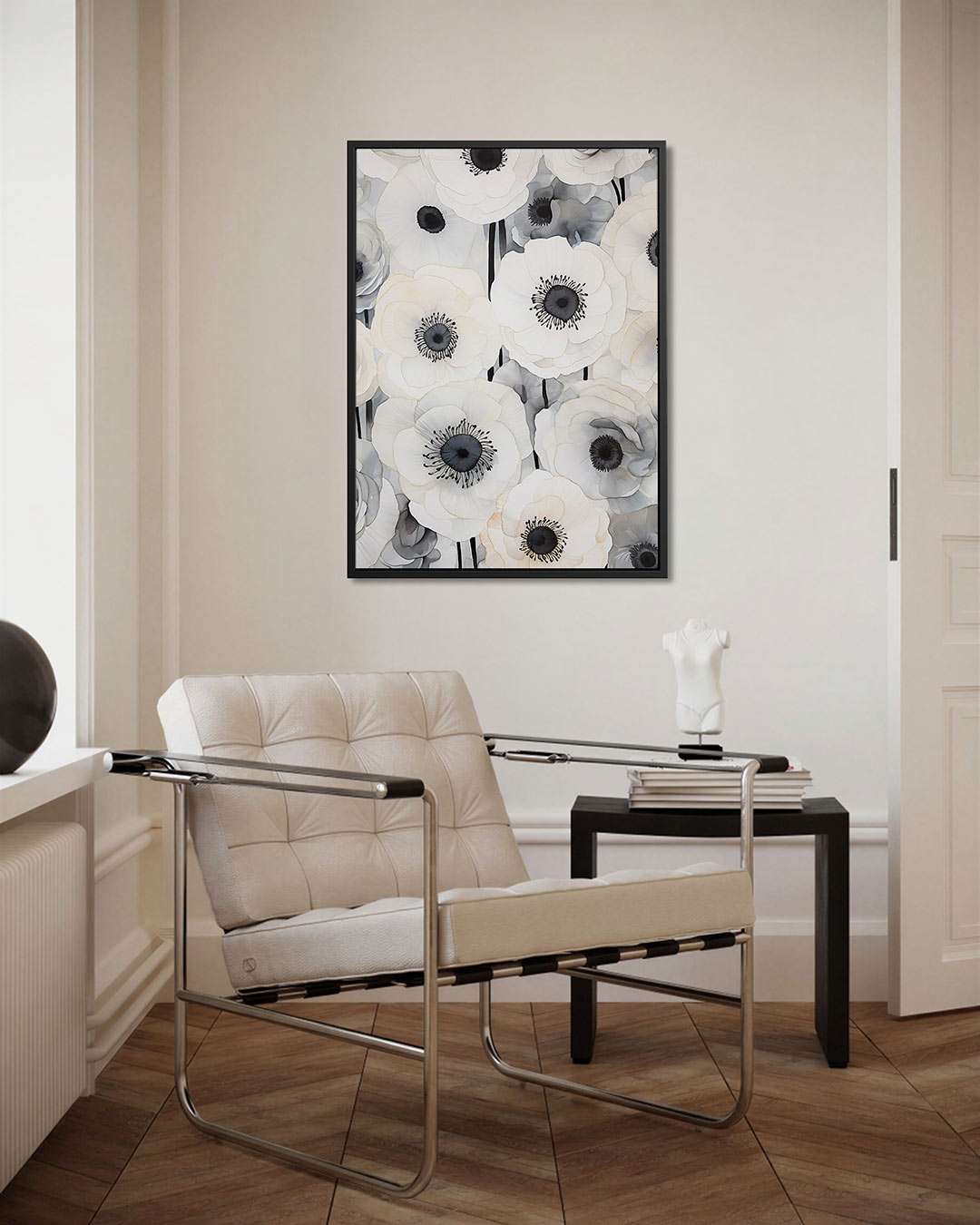 Bloemenpatroon Kunstwerk