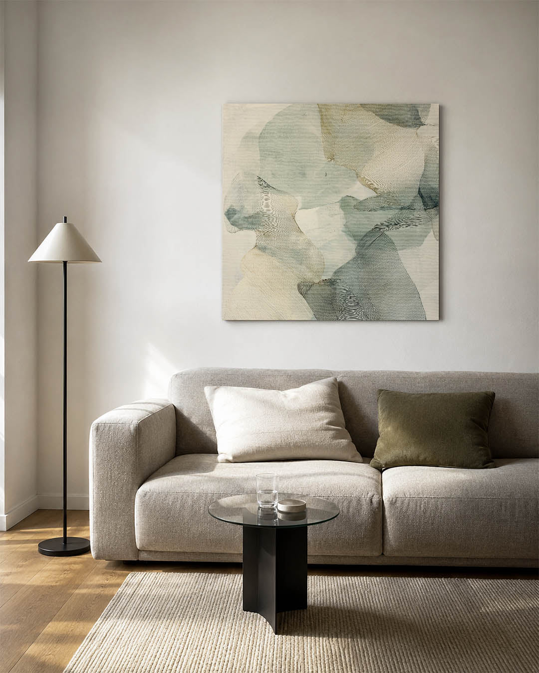 Organische vormen Kunstwerk