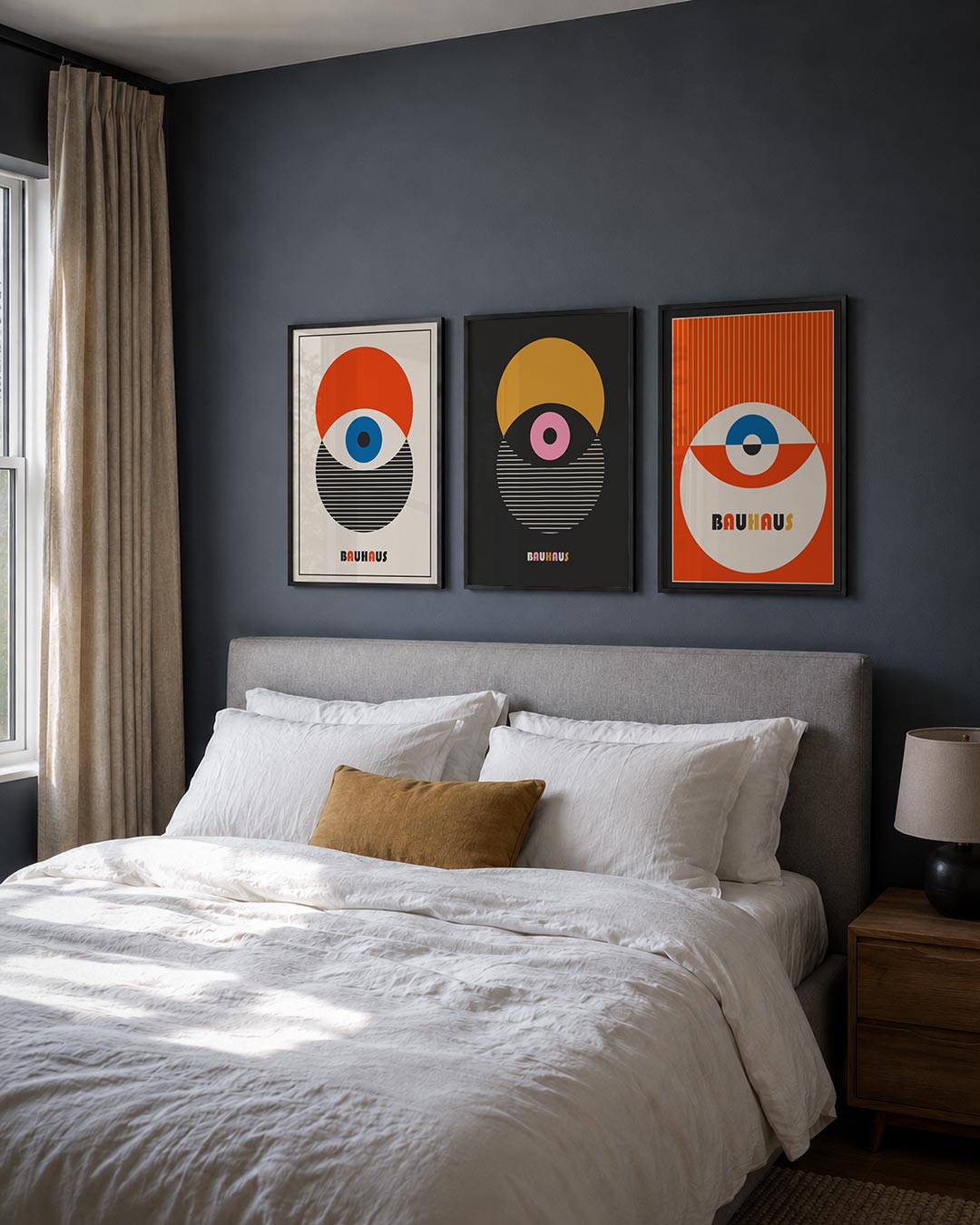 Cirkel en strepen Posterset