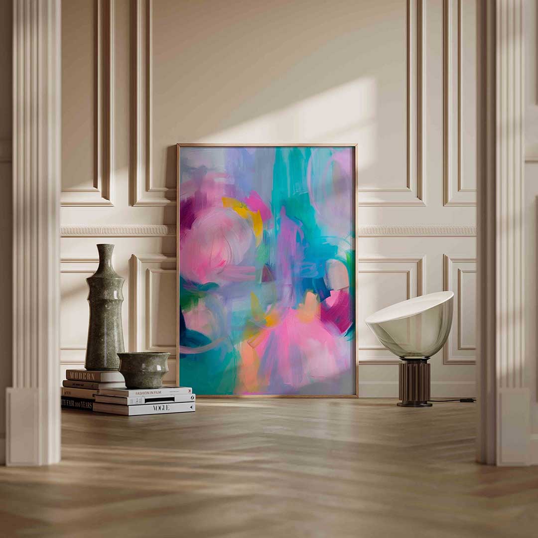 Abstracte vormen Poster