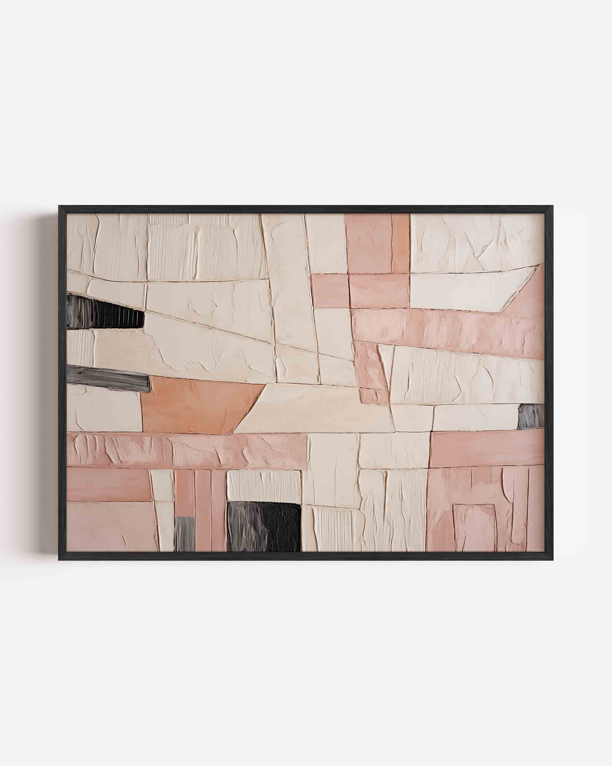 Abstracte vormen Poster
