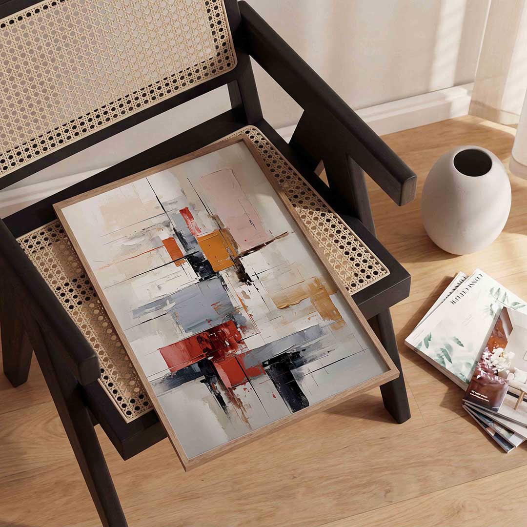 Abstracte vormen Poster