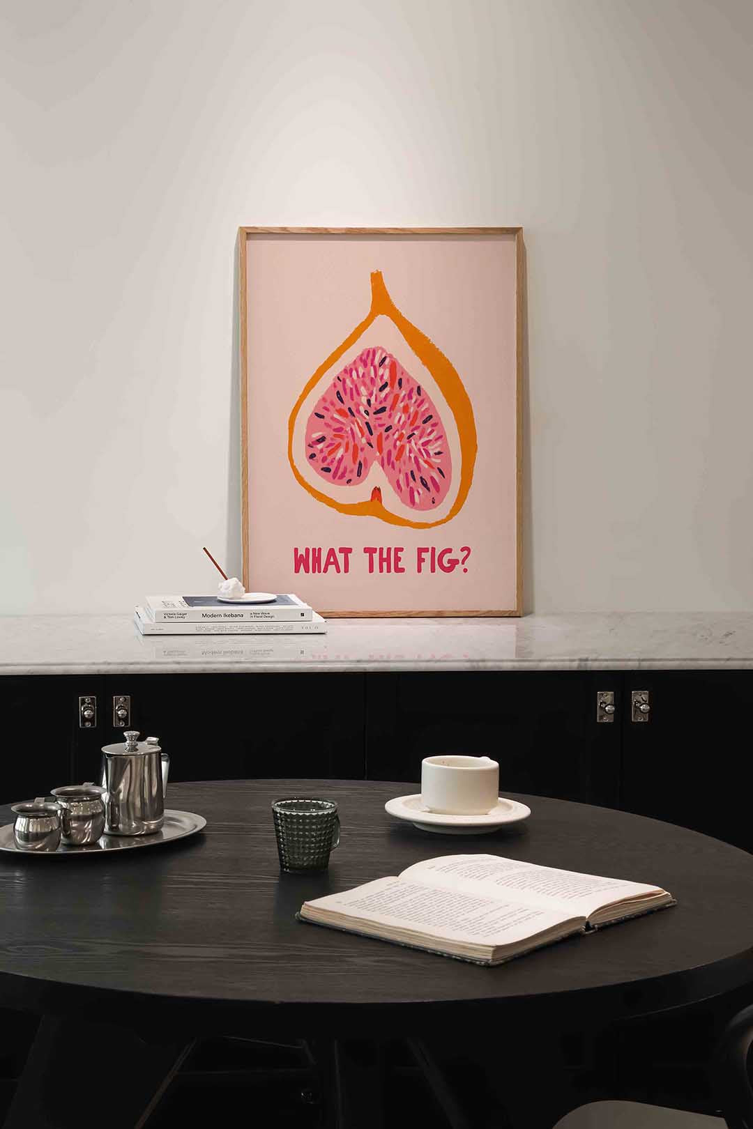 Vijg illustratie Poster