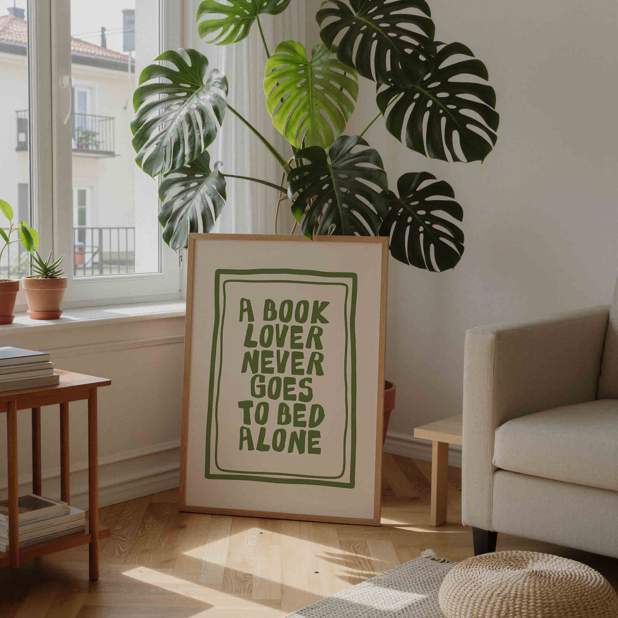 Boekliefhebber quote Poster