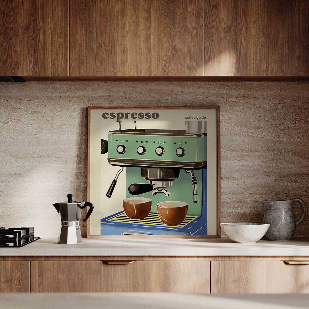 Espresso machine Poster
