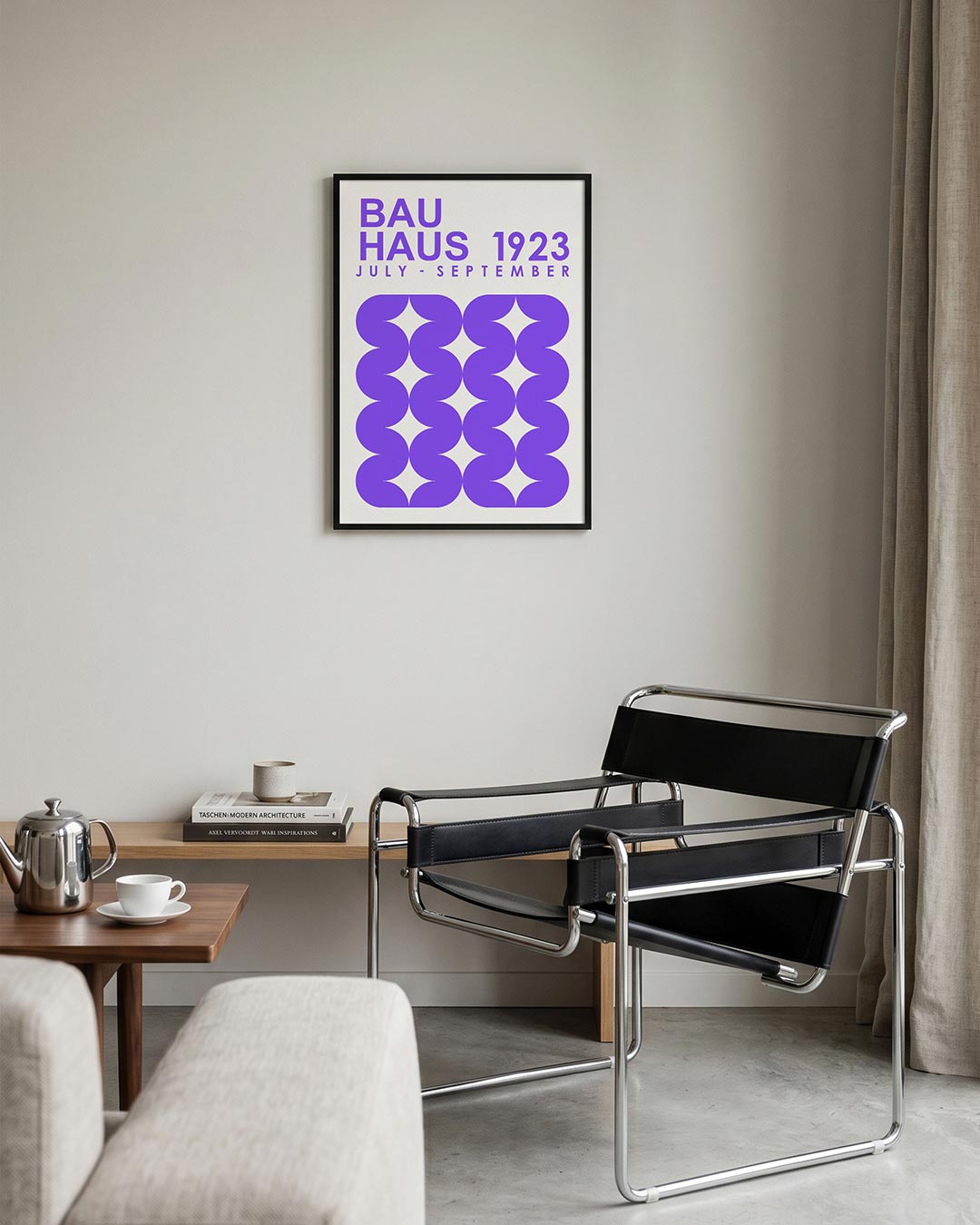 Vormritme en kleur Poster