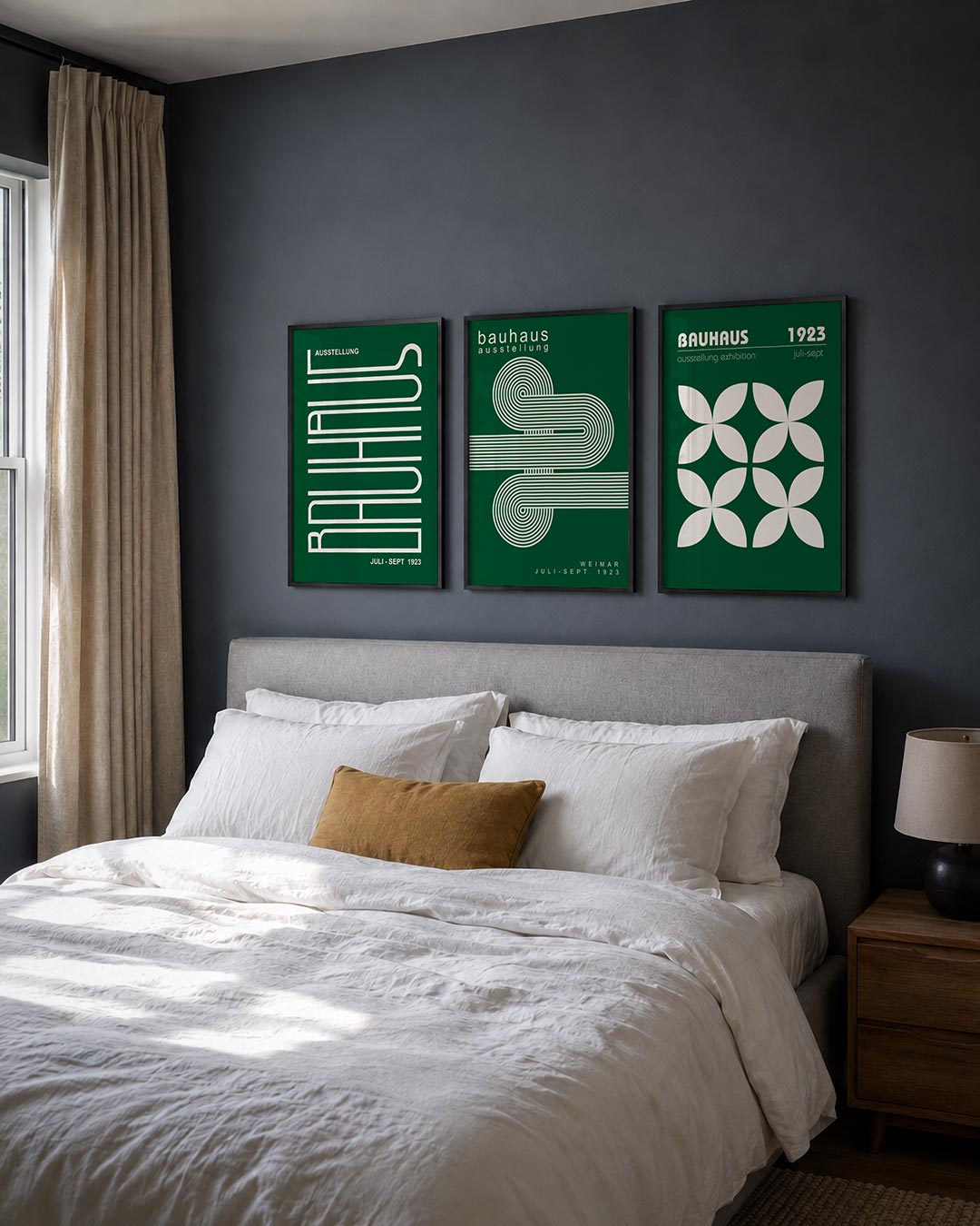 Lijnen en kleurvlakken Posterset