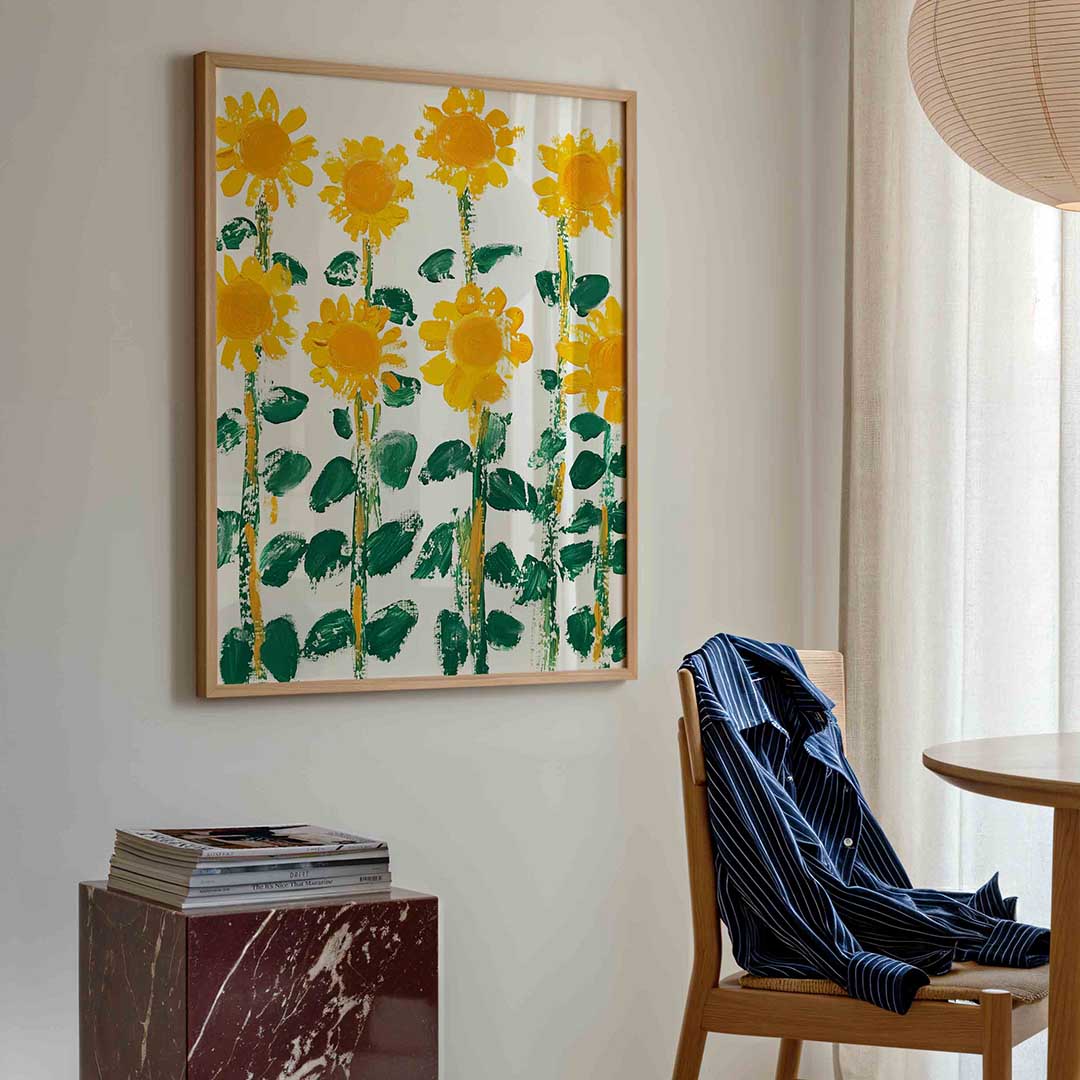 Zonnebloemen Poster