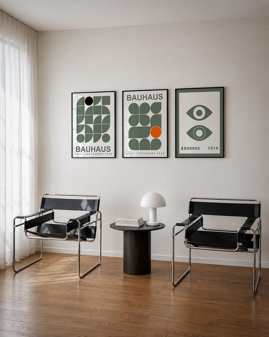 Vorm en kleurenspel Posterset