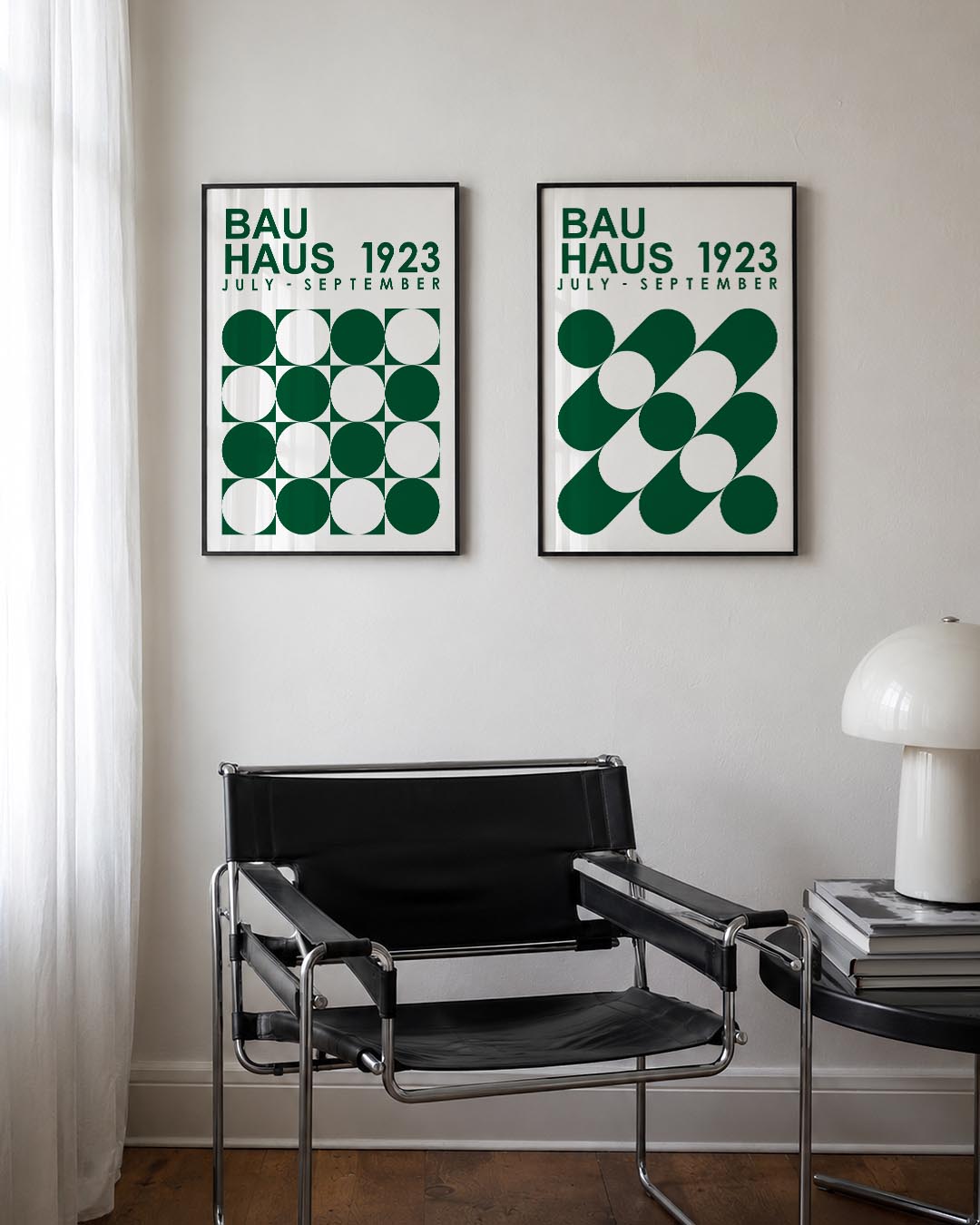 Cirkel en vierkant Posterset