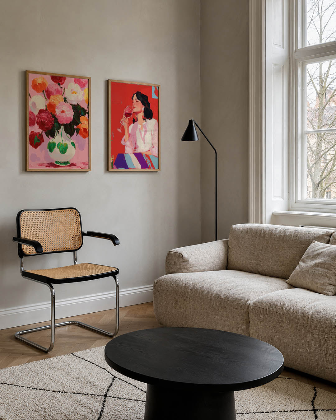Bloemrijke kleurexplosie Posterset