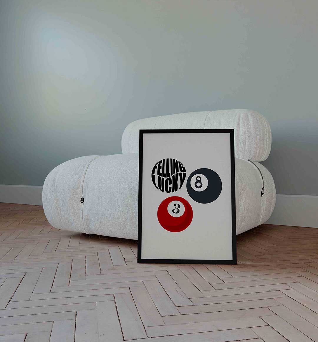 Biljartballen Poster