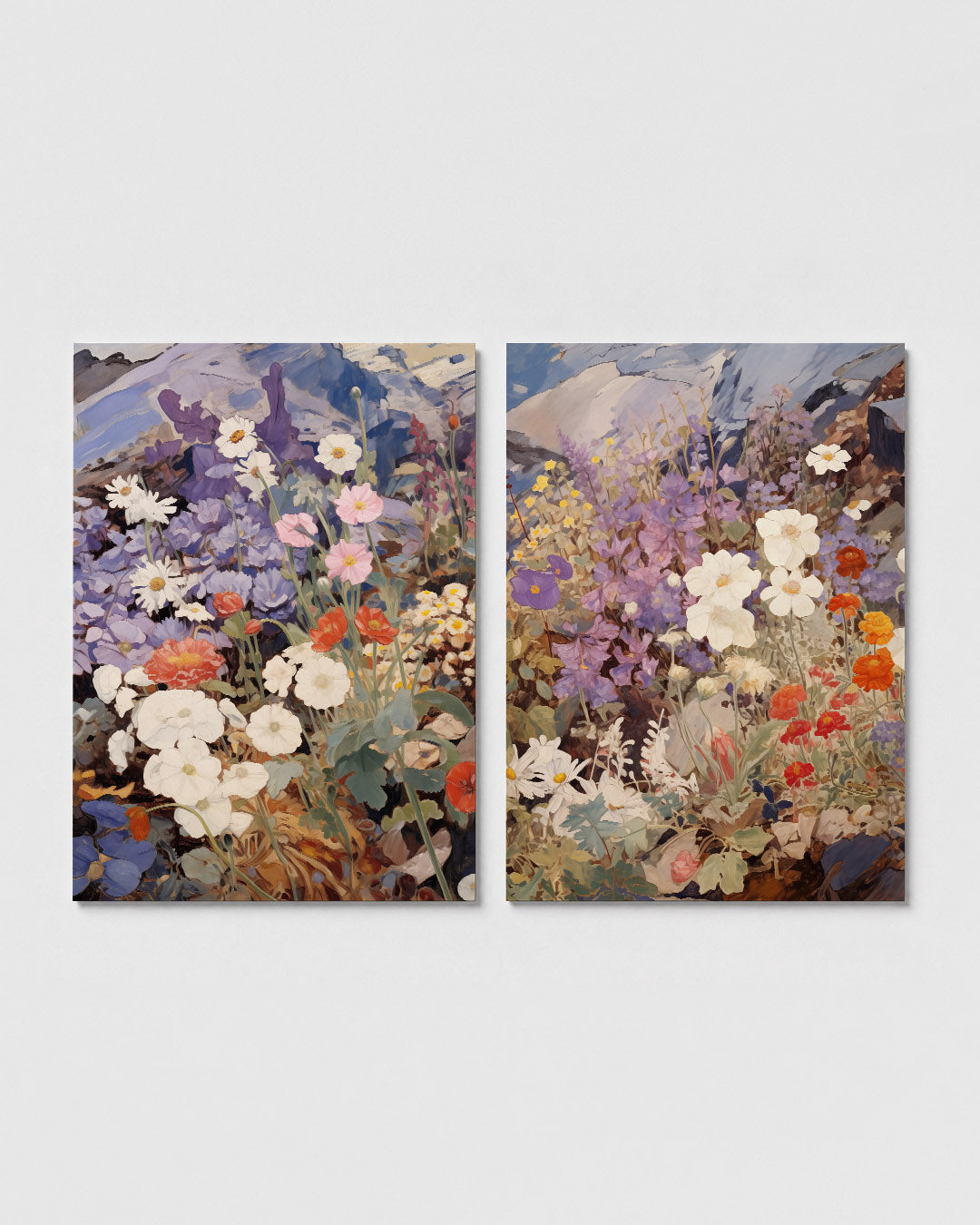 Bloemenpracht en kleur Posterset