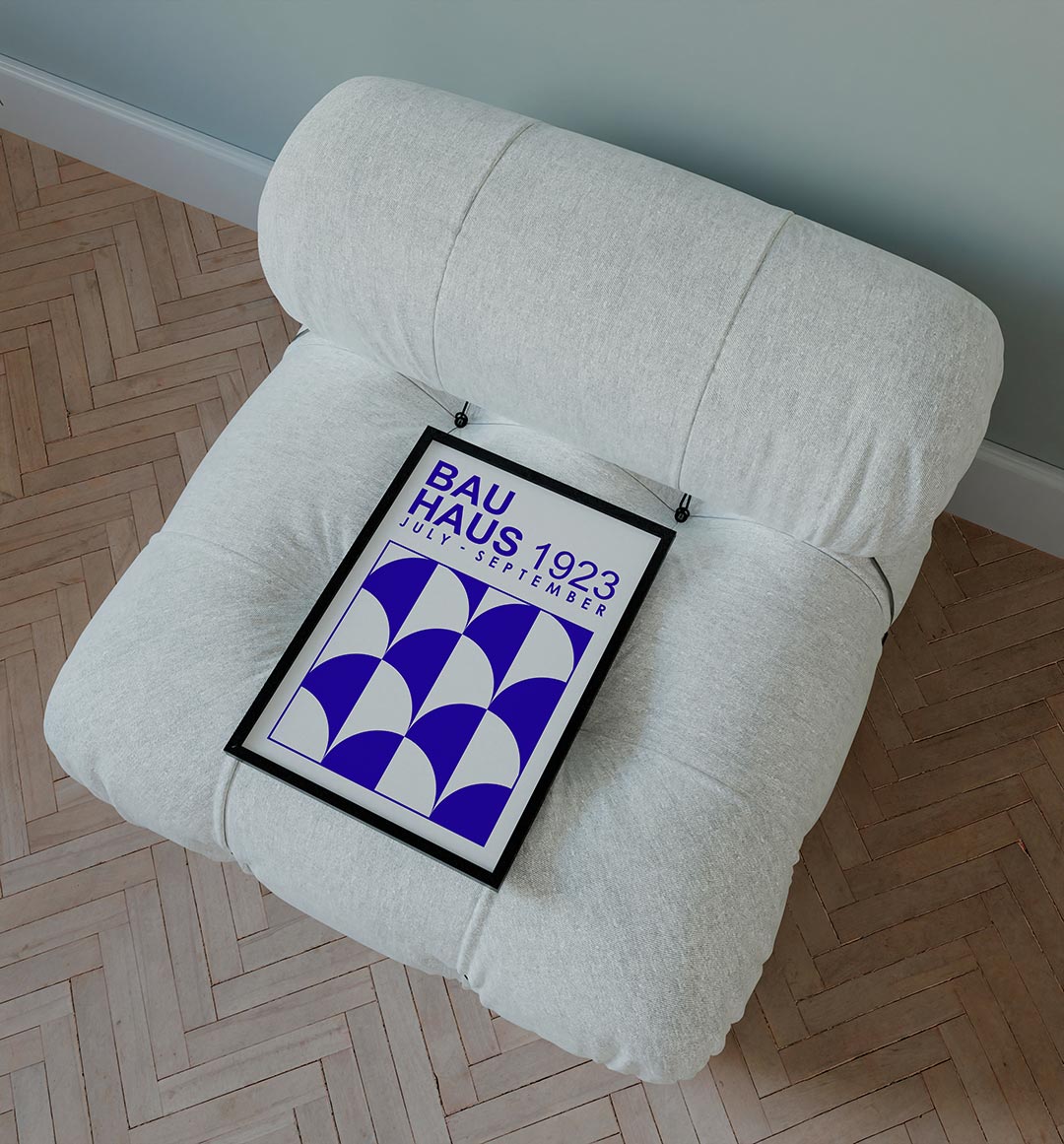 Vorm en kleur Poster