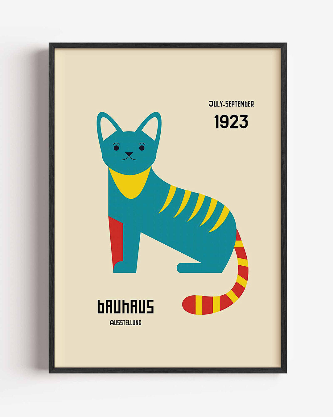 Kleurrijke kat Poster