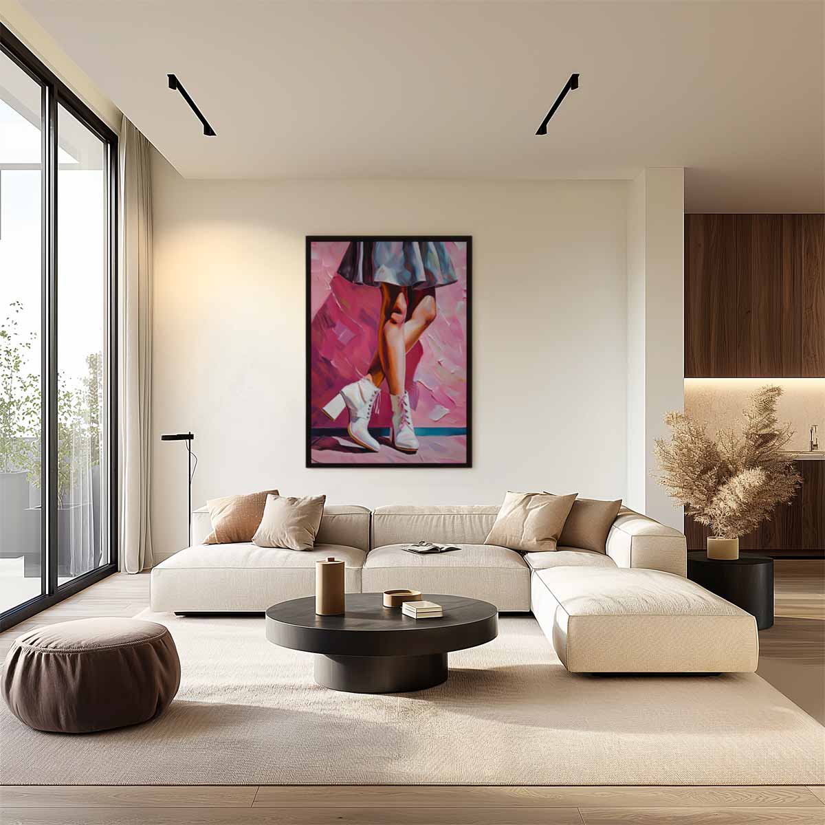Stijlvolle Stedenwandeling Kunstwerk-canvas-dibond-plexiglas-wanddecoratie-WallArtistic