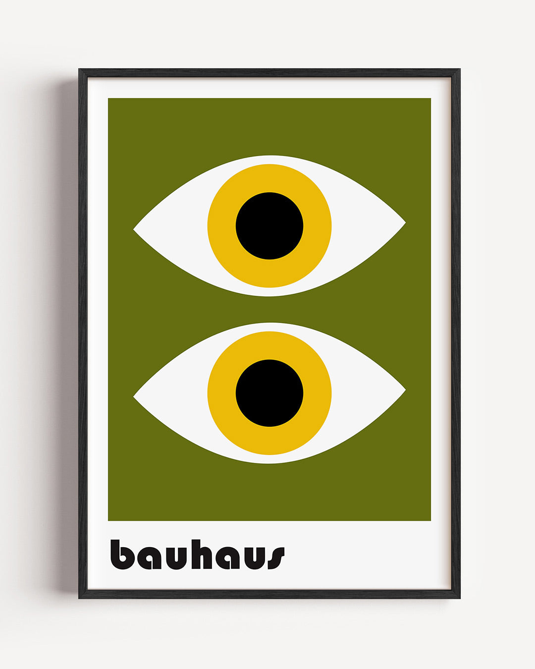 Oogvormen en kleur Poster