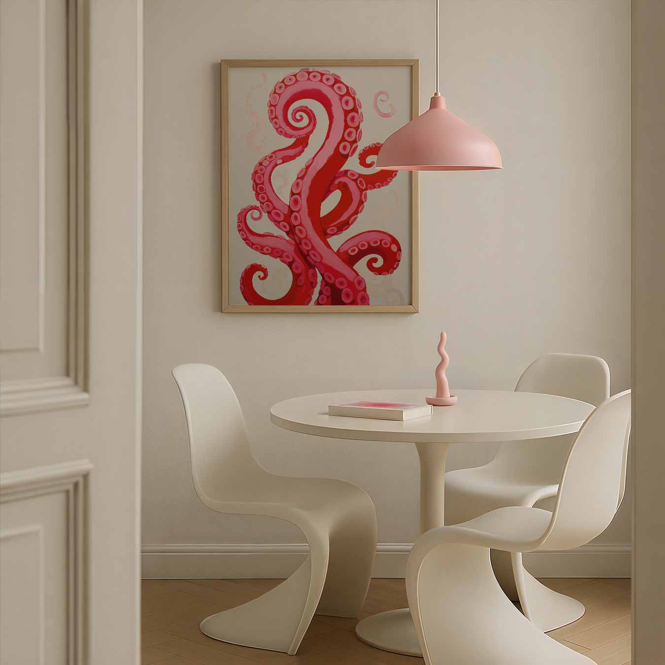 Dromerige Octopus Tentakels Poster-WallArtistic