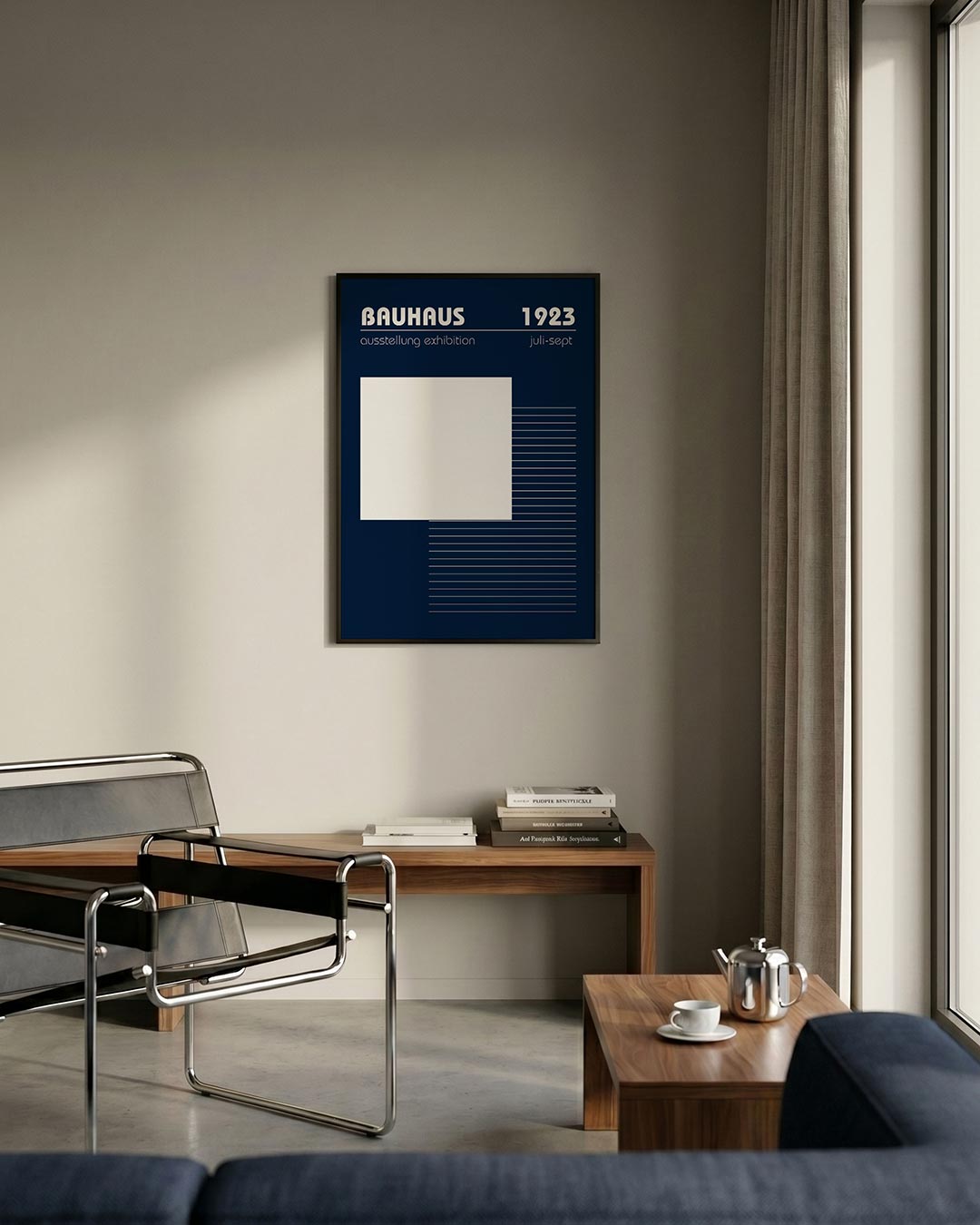 Lijnen en vlaken Poster