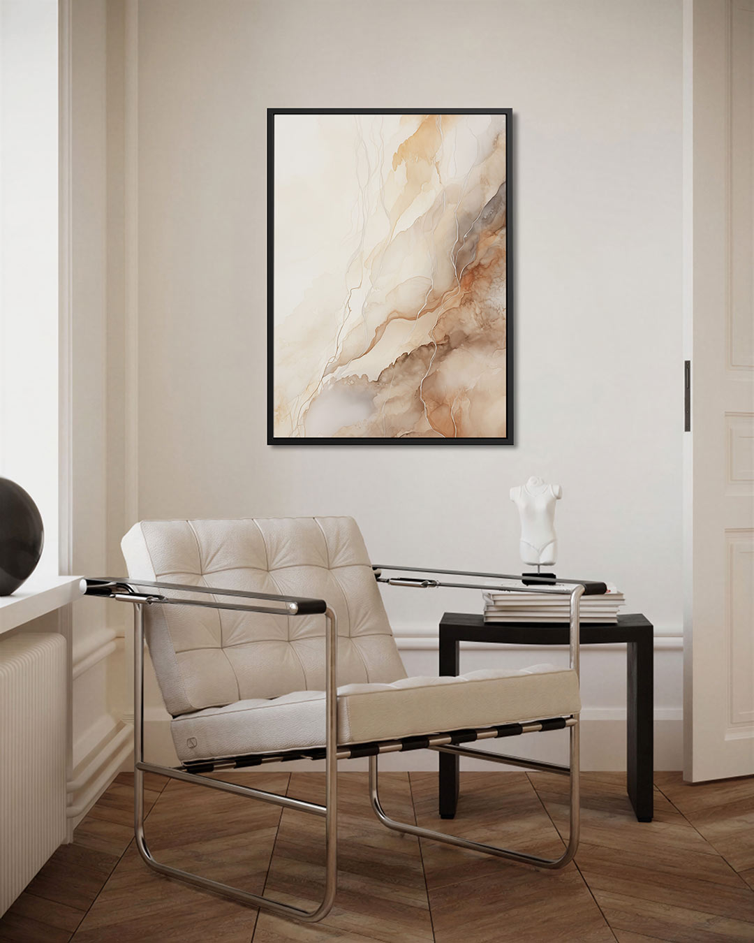 Organische lijnen Kunstwerk