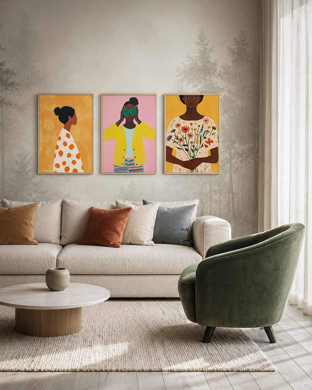 Vorm en kleur Posterset