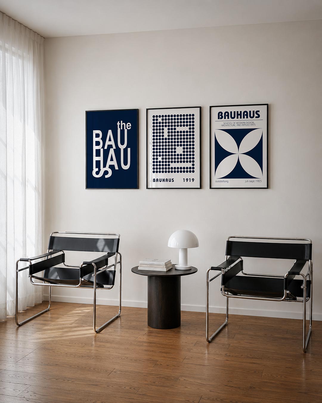 Typografisch spel Posterset
