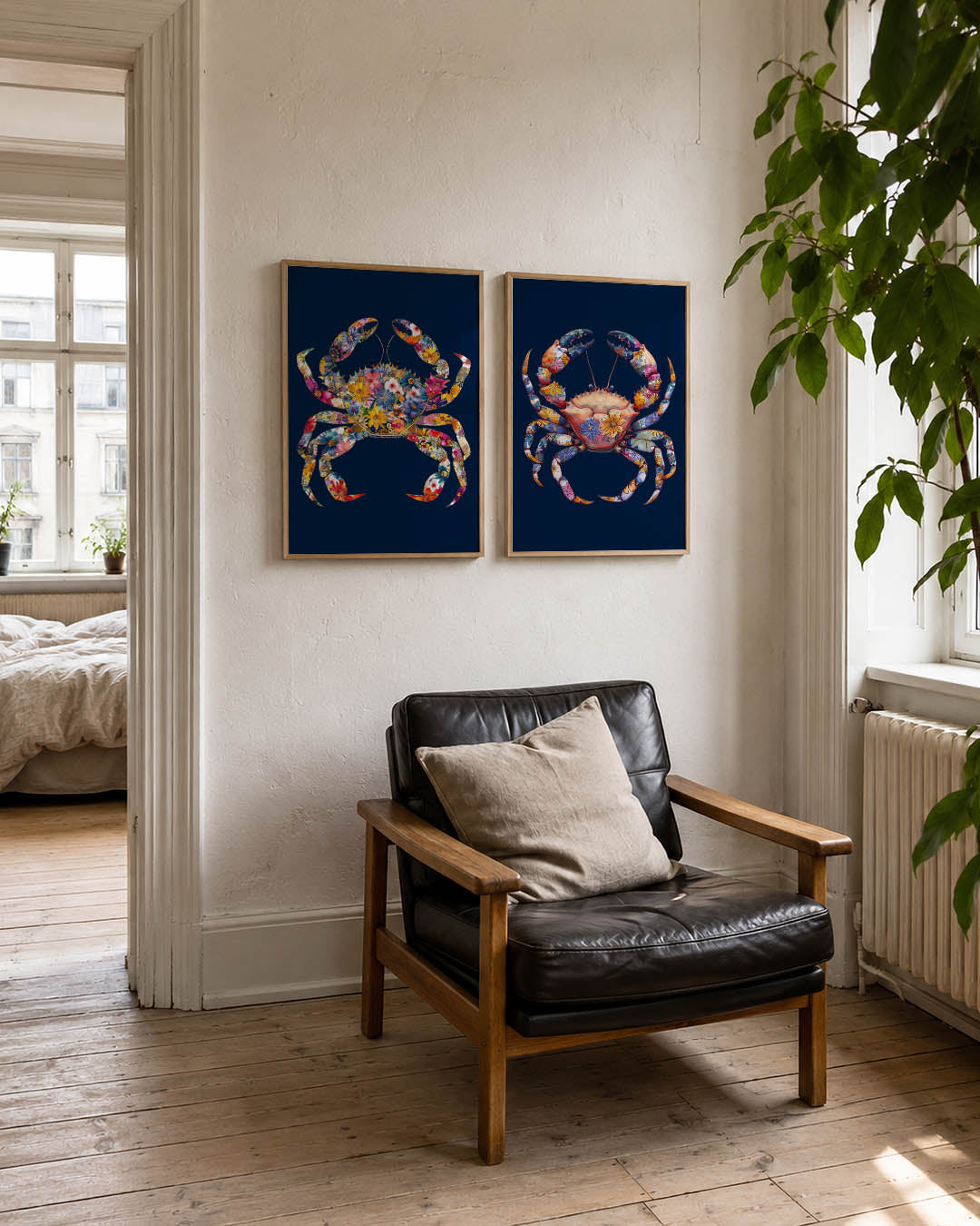 Bloemenkrab Posterset