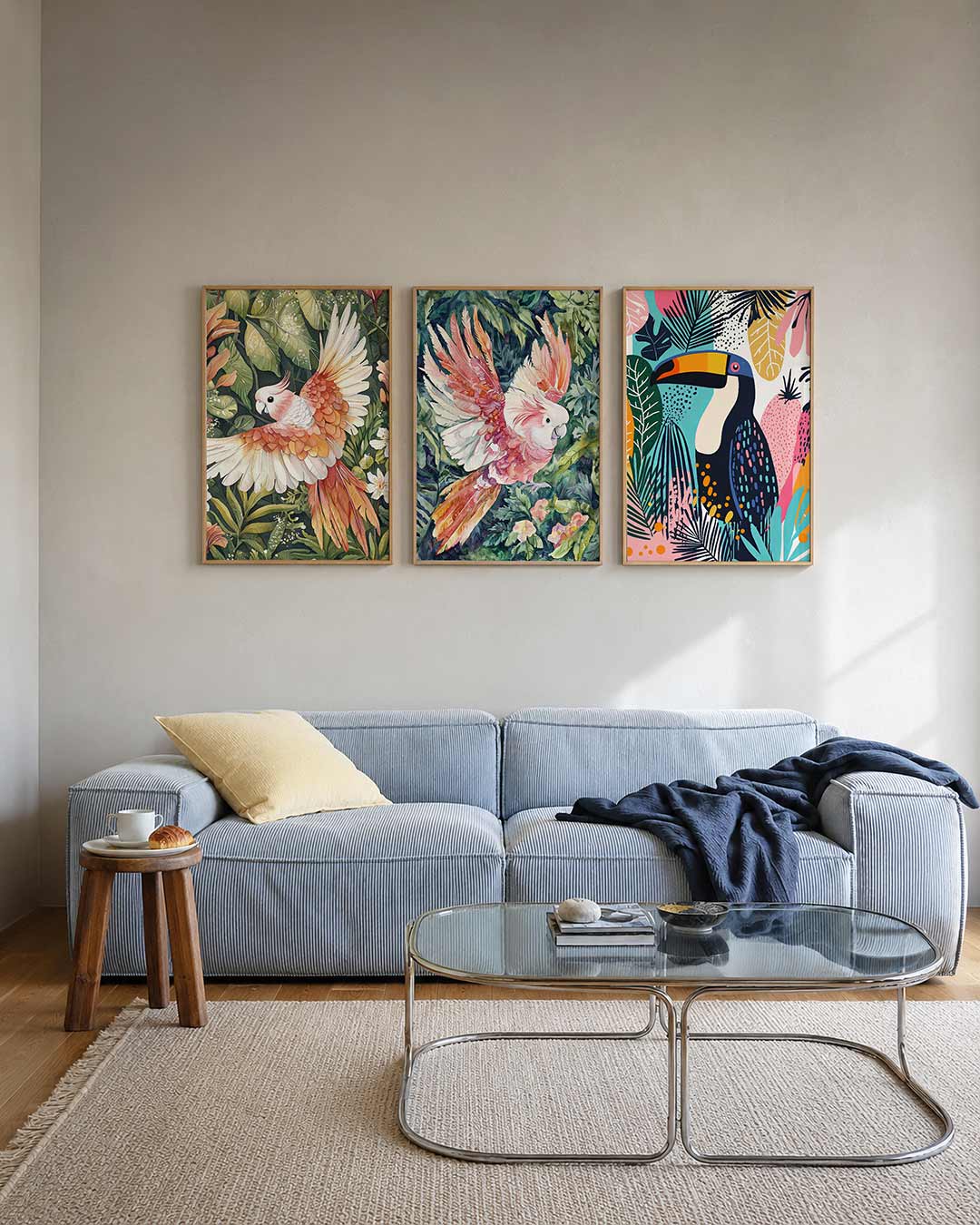 Vleugels en bladeren Posterset