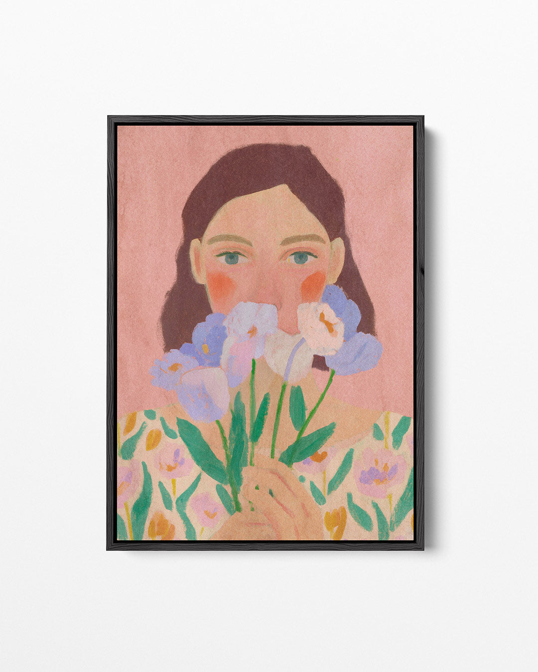 Bloemenportret Kunstwerk