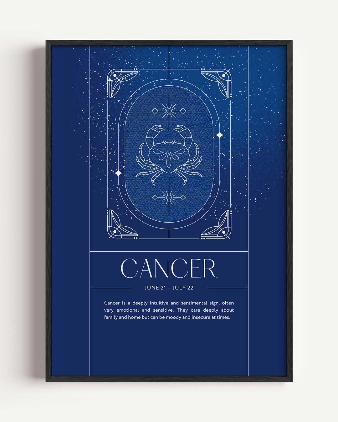Cancer Zodiac Poster-WallArtistic