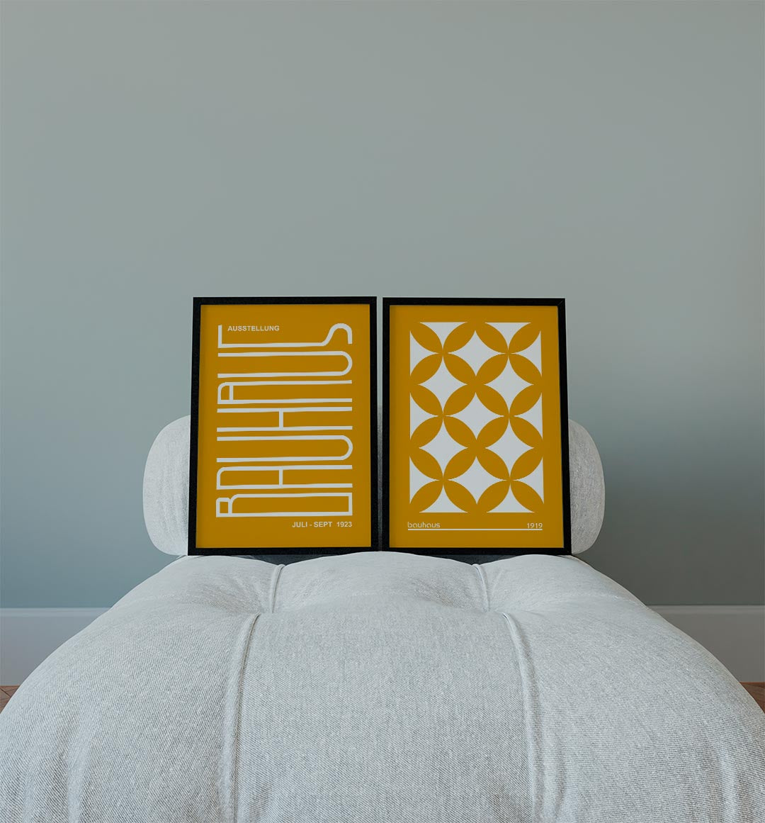 Lijnen en kleurvlakken Posterset
