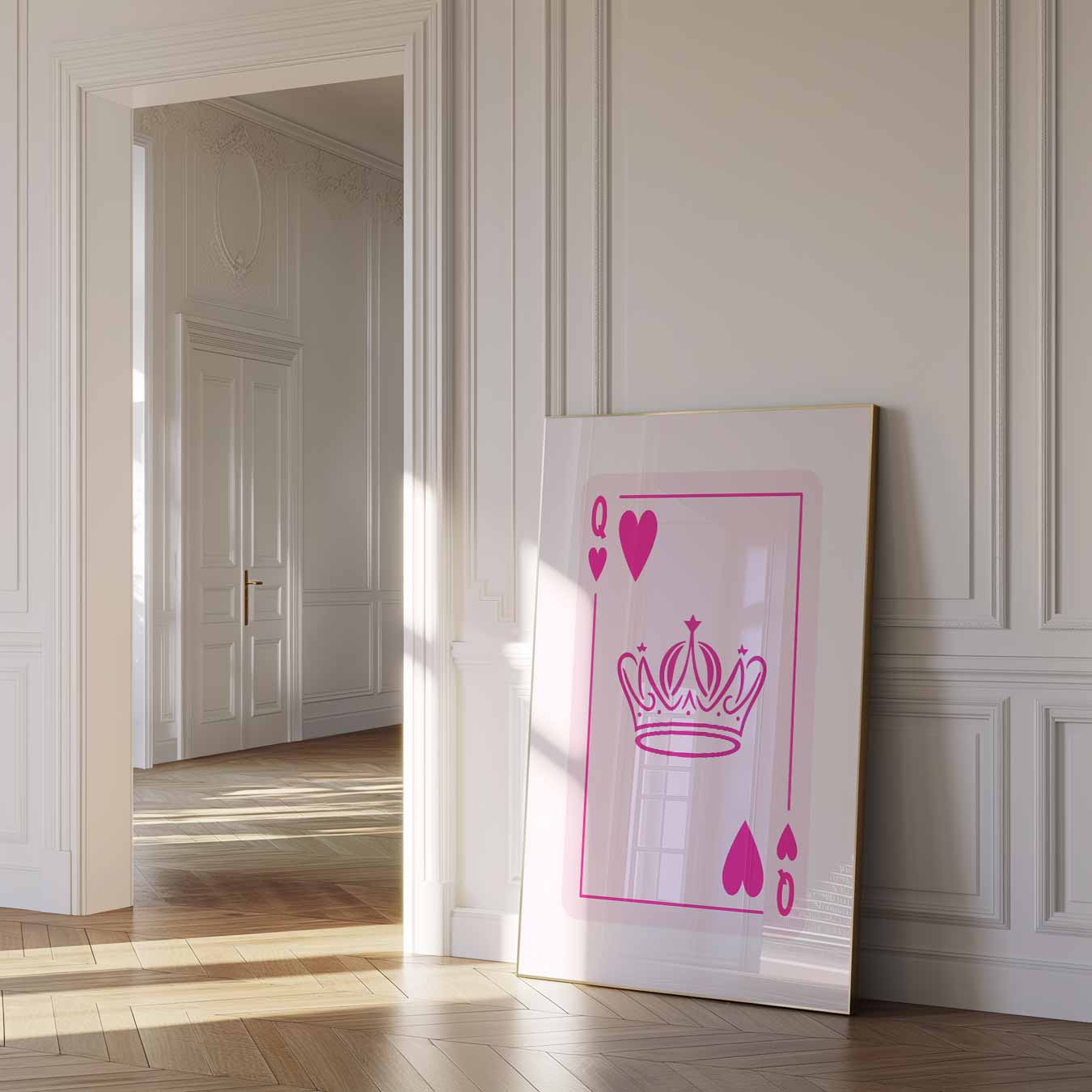 Koningin van Harten Poster-WallArtistic