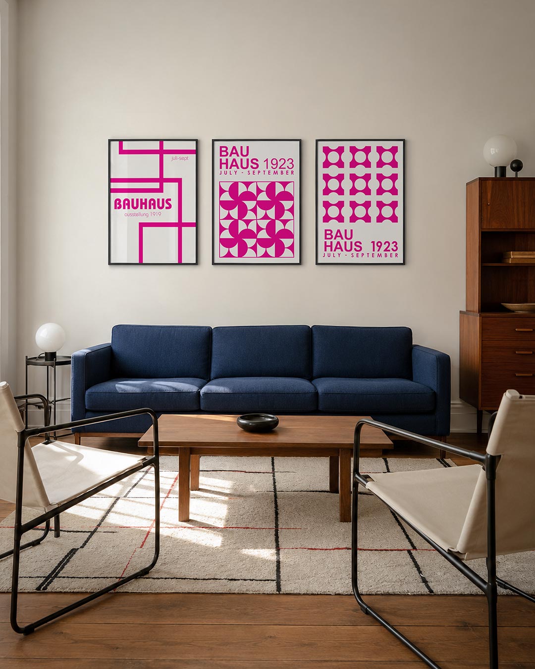 Lijnen en kleurvlakken Posterset