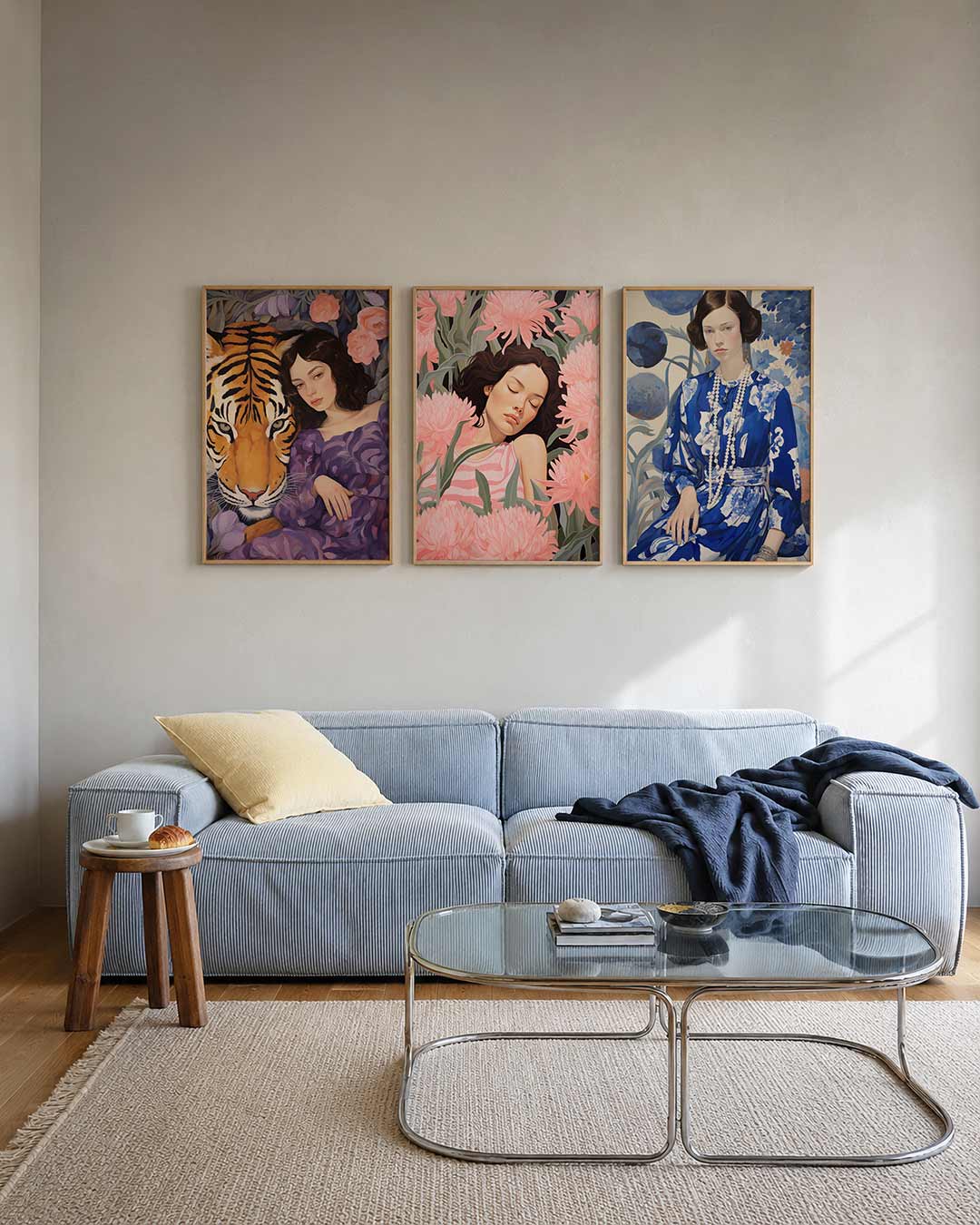 Dier en mens harmonie Posterset