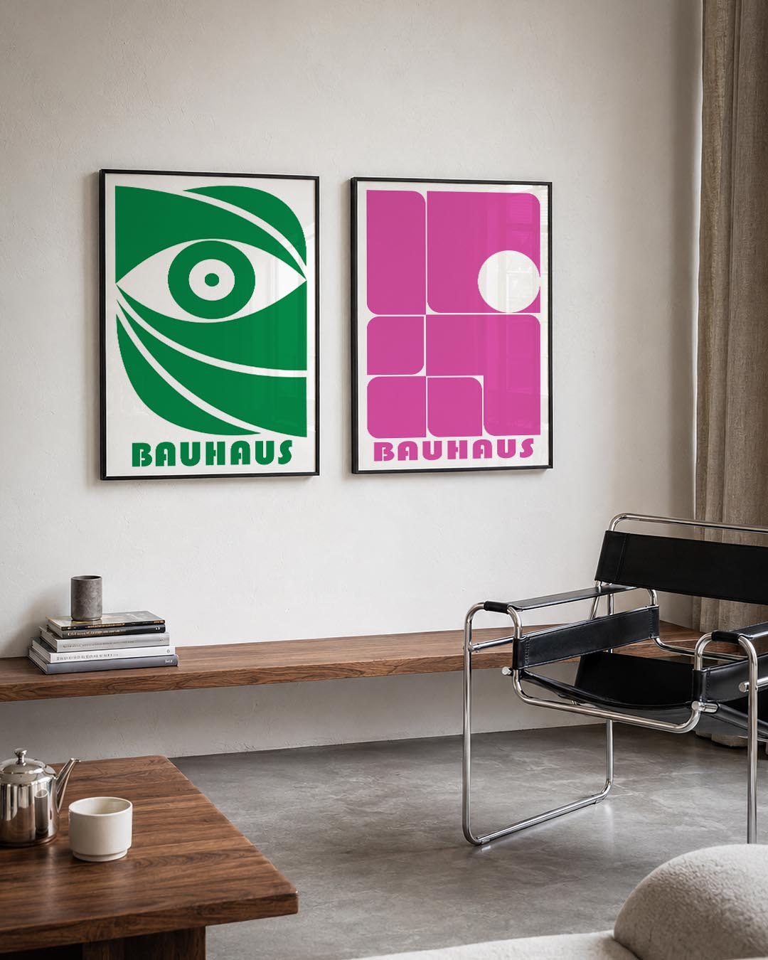 Oog en lijnen Posterset