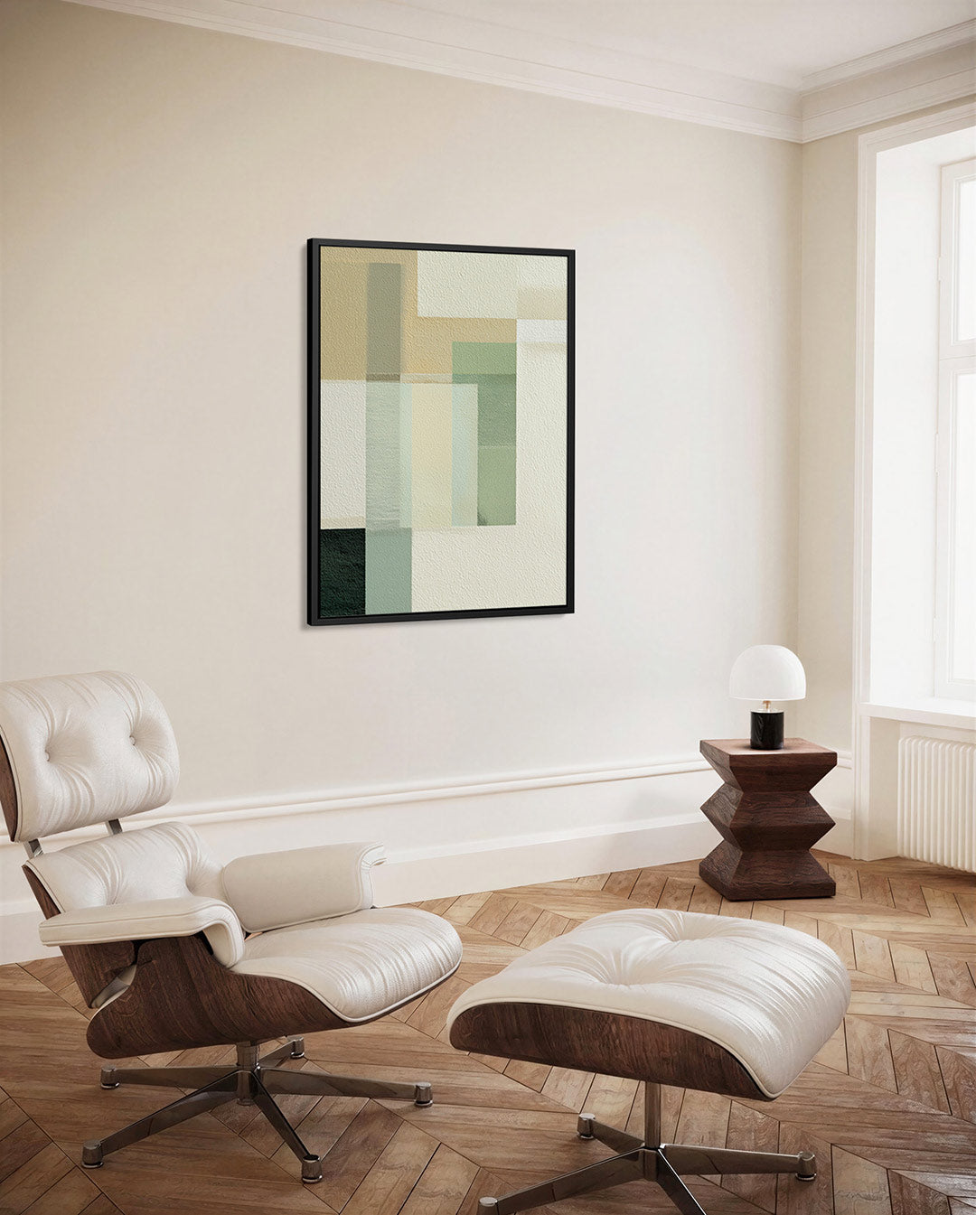 Geometrische vlakken Kunstwerk