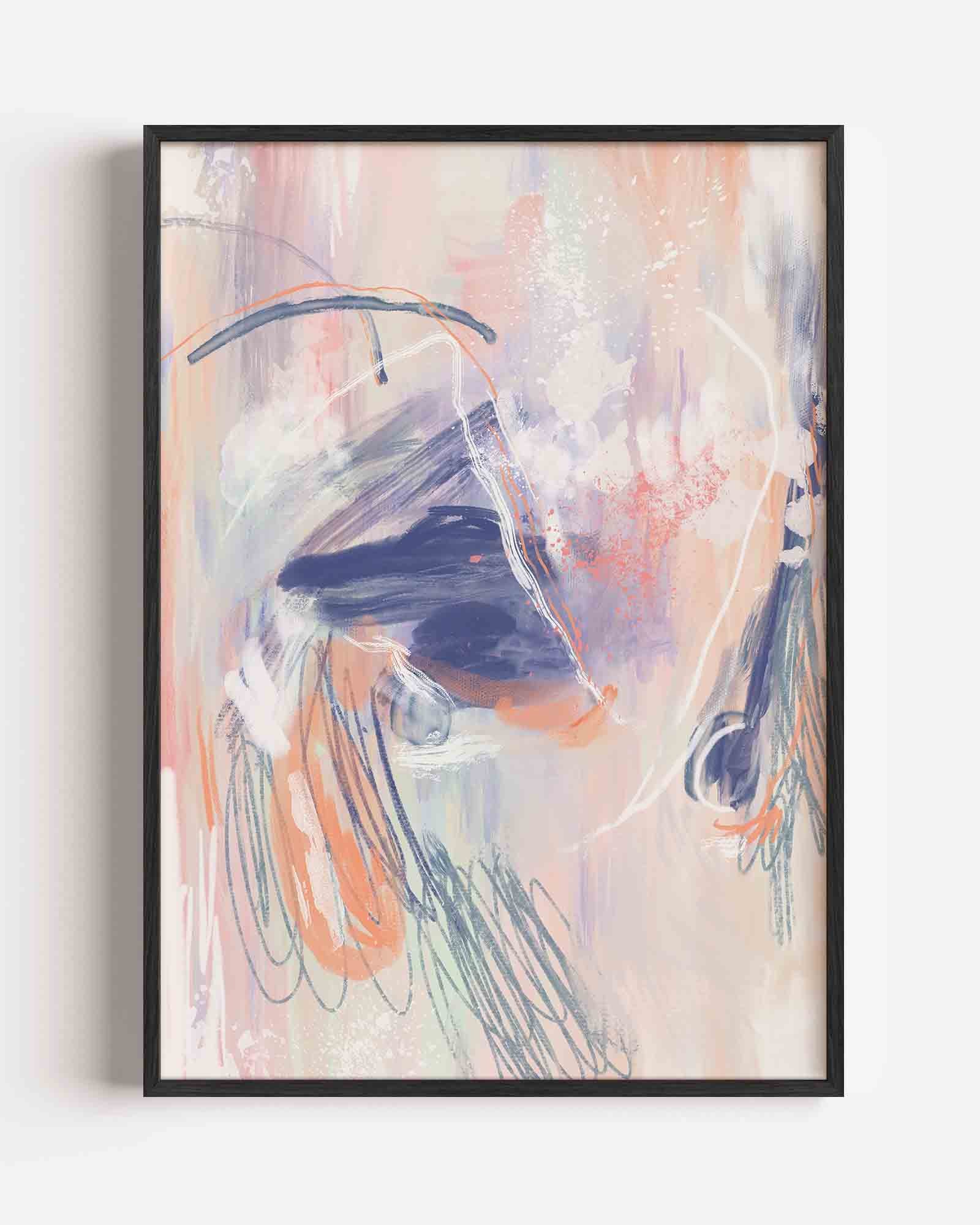 Abstracte vormen Poster