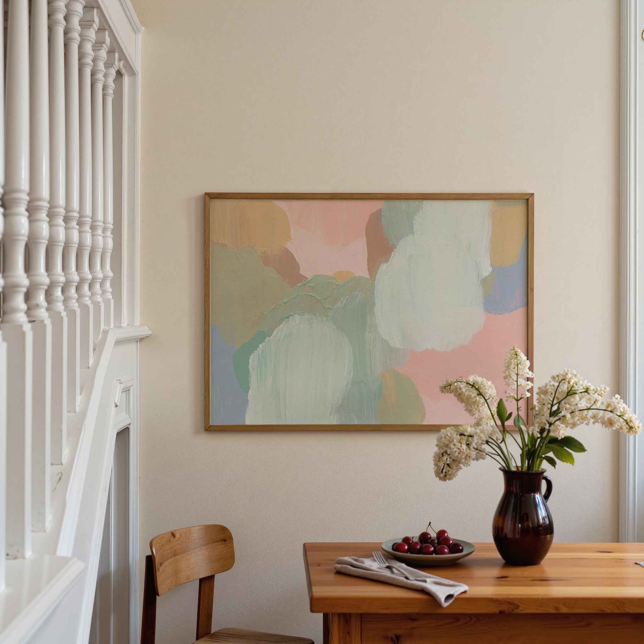 Abstracte vormen Poster