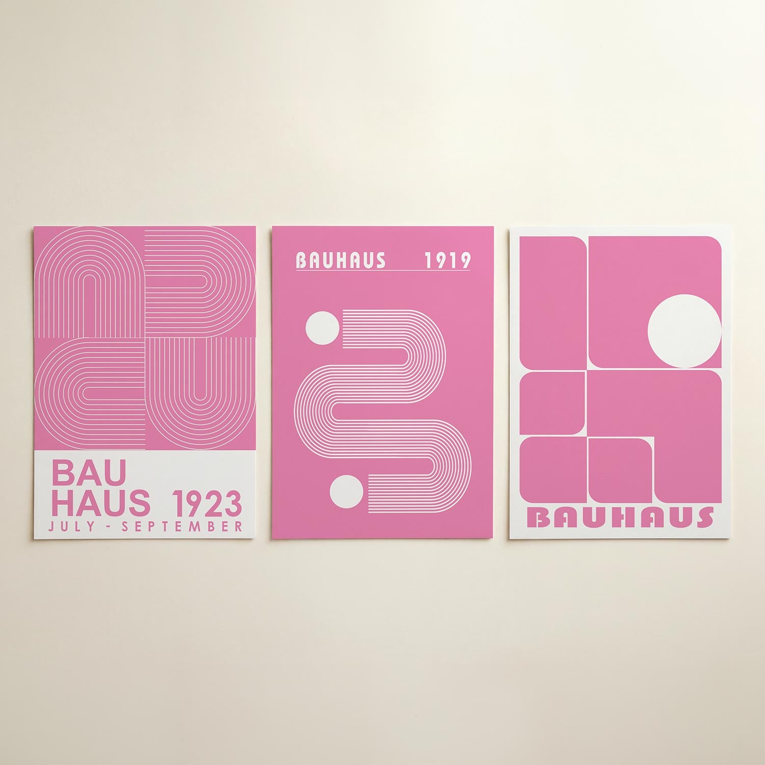 Lijnen en bochten Posterset