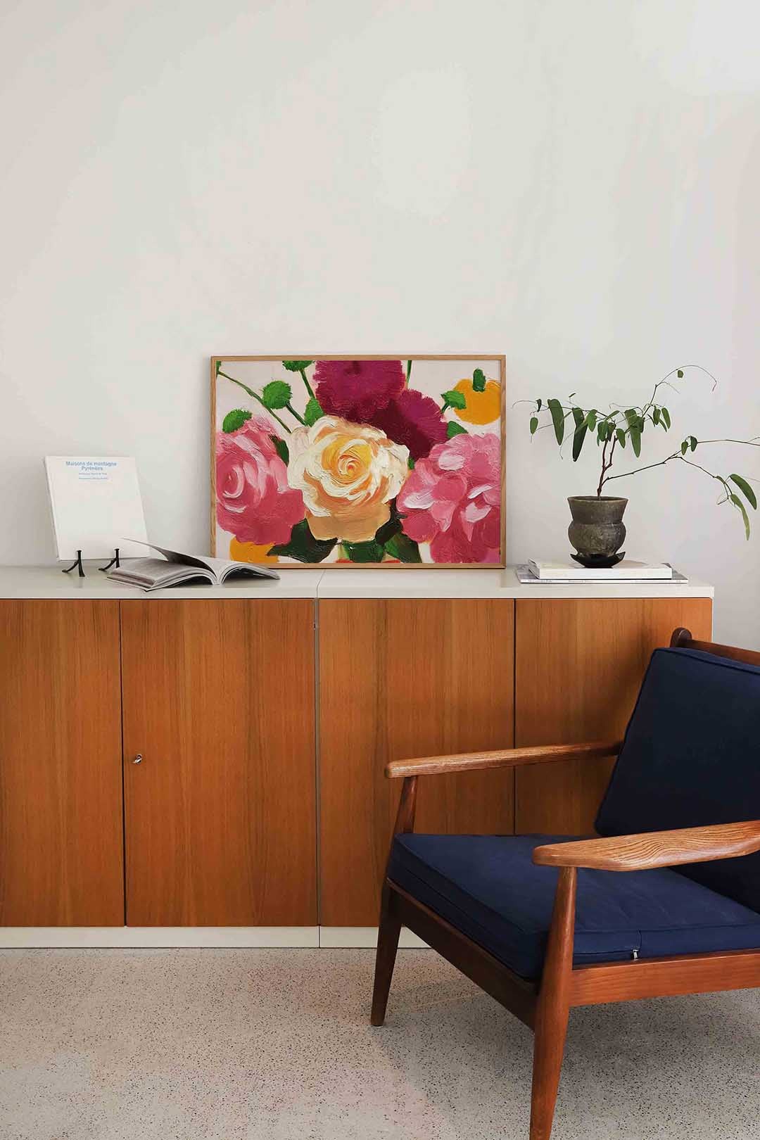 Bloemen in volle bloei Poster