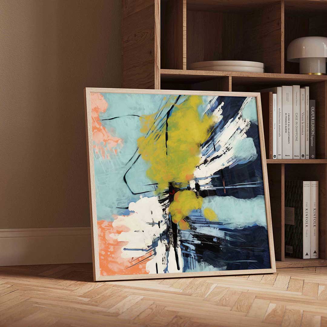 Abstracte vormen Poster