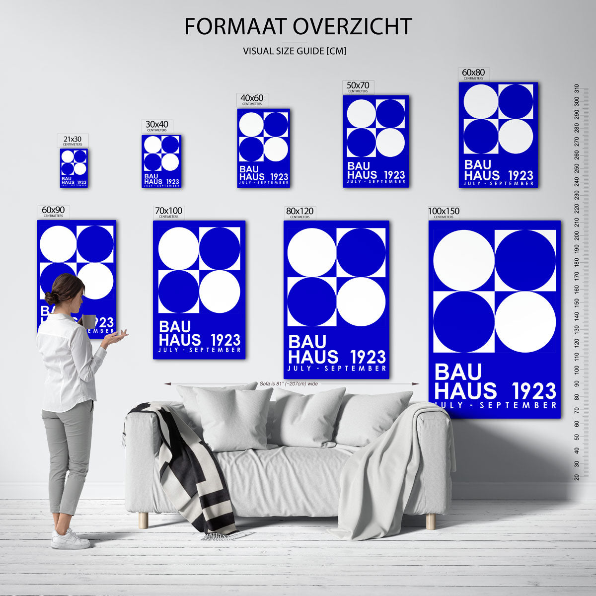 Vormen en vlakken Poster